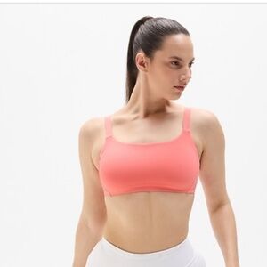 NWT Athleta Reform Adjustable Sports Bra A-C - Mimosa Pink/XL